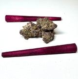 2 THCA King Size Rose Blunts (1.5g each)