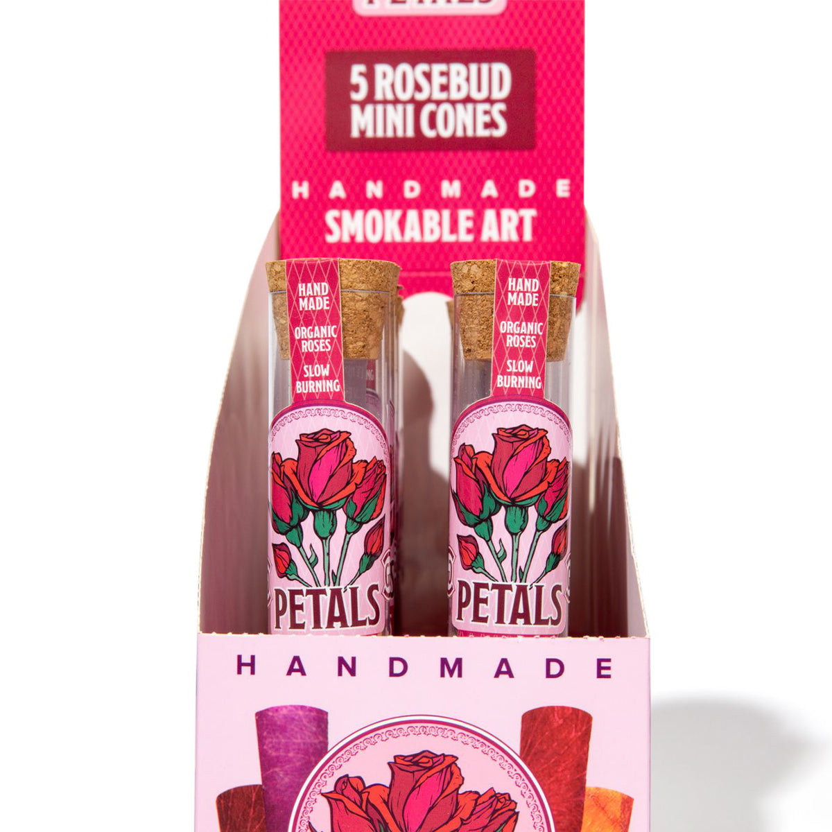 12 PACK CARTON VARIETY PACK ROSE PETAL MINI CONES (5 cones each)