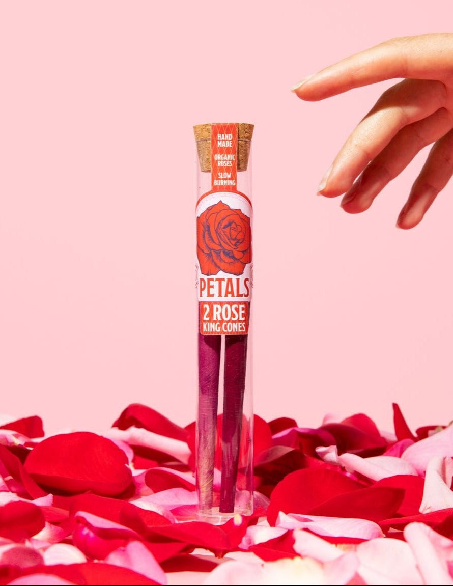 Petal Rose King Cones Puff Petals